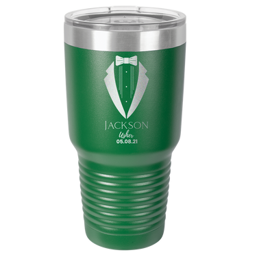 Personalized Engraved Tumbler For Groomsmen Wedding Gifts